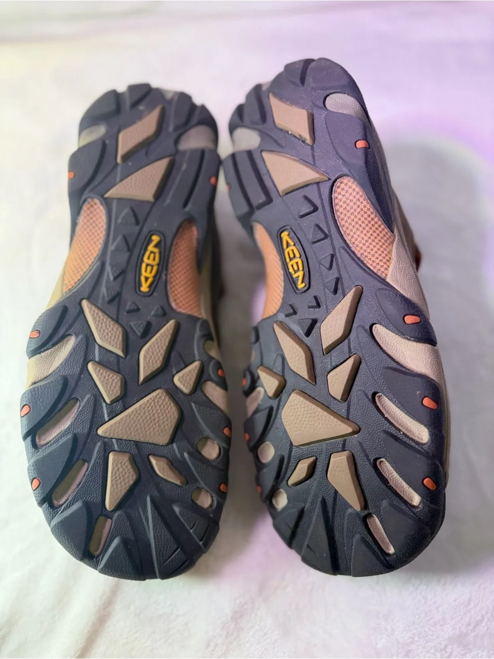 Keen Men's Brown & Orange Outdoor Hiking Sandal